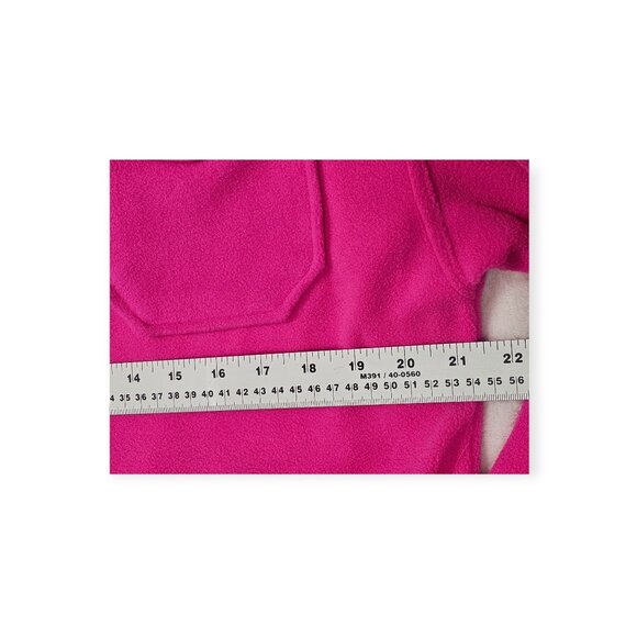 Zenana Fuzzy Button-Down Fleece Shacket Size S Hot Pink Shirt Jacket - Picture 5 of 9